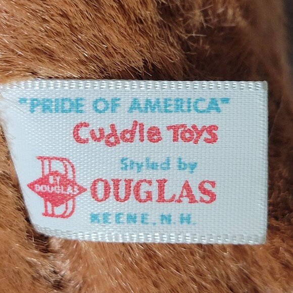 Vintage 70s Douglas Cuddle Toys Horse 9 in Plush Pride of America Stuffed Animal - Picture 6 of 8